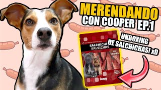 MERENDANDO CON COOPER EP1 Unboxing de Salchichas xD [upl. by Dove778]