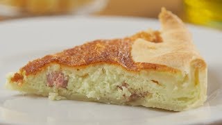 VideoRicetta della Quiche Lorraine di Italiani a Tavola [upl. by Trilley]