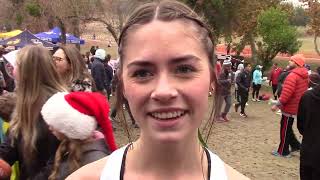 Grace Baxter of Granite Bay 9th Place Girls 5K Division 2 Final at CIF State Championships [upl. by Rramel255]