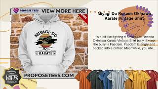 Miyagi Do Reseda Okinawa Karate Vintage Shirt [upl. by Jc]