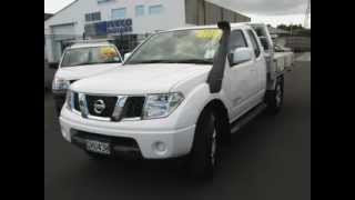 Nissan Navara 4X4 Flatdeck King Cab [upl. by Harahs]