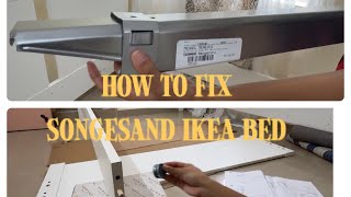 How to assemble songesand IKEA bed 2024 [upl. by Latreece]