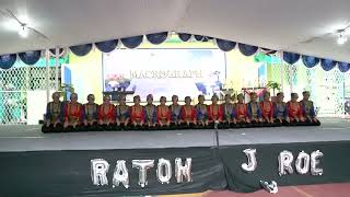 TARI RATOH JAROE SMA MUHAMMADIYAH 3 JAKARTA at MACROGRAPH 2023 MAN 19 JAKARTA ratohjaroe dance [upl. by Arch]