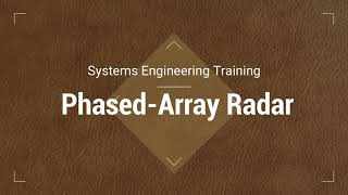 PhasedArray Radar Systems Engineering Training Workshop [upl. by Anelaj]