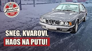 BMW 635 CSi kroz ZAVEJANU Evropu do Kraljeva [upl. by Magdalene969]