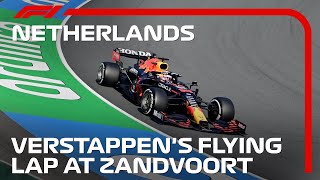 Max Verstappens Flying FP1 Lap At Zandvoort  2021 Dutch Grand Prix [upl. by Joana450]