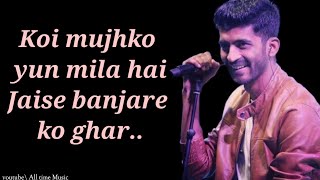 Banjaara Song lyrics  Mohammed Irfan  Movie  Ek Villain  Full Song  Mithoon [upl. by Aneekas]