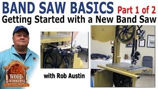 Band Saw Basics  part 1 [upl. by Acireed]