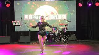 Mi Tierra World Competition 2022  Professional Salsa Solo  Marzia Licciardello [upl. by Ardnasella]