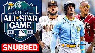 2023 MLB All Star Game BIGGEST SNUBS [upl. by Llenreb834]