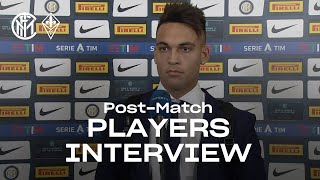 INTER 43 FIORENTINA  LAUTARO  DAMBROSIO  SENSI EXCLUSIVE INTERVIEWS SUB ENG [upl. by Onirotciv]