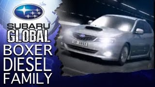 Subaru Global  BOXER Diesel quotFamilyquot CGi Video [upl. by Revert]