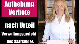 VG Saarland 12122022 6 L 154822  Tätigkeitsverbot rechtswidrig [upl. by Noelle944]