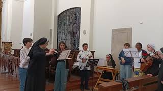 Música en el Monasterio Alta Trinita beata Monjas benedictinas de León [upl. by Alam]