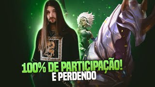 100 DE PARTICIPAÇÃO E PERDENDO LEAGUE OF LEGENDS [upl. by Florin830]