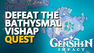 Defeat the Bathysmal Vishap Genshin Impact [upl. by Saihttam]