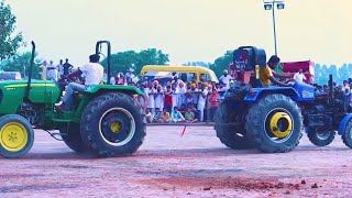 Sonalika 750 vs John Deere 5050eBarsat tochan [upl. by Drarehs]