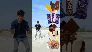 Birthday cake to icecream catbury Popcorn Good day magic video [upl. by Cirdet]