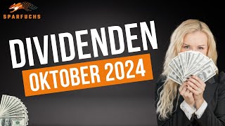 Dividenden Oktober 2024 💸 – Wie viel habe ich mit meinem 178k Portfolio verdient 📊 [upl. by Cathee]