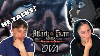 THEY TALK  Attack on Titan  OVA Ilse’s Notebook REACTION [upl. by Steep556]