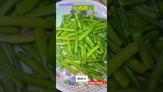 GAWAR PHALI FRY 😋 ग्वार फली की टेस्टी फ्राई बनाए घर पर shorts ytshortsyoutubeshorts [upl. by Eesdnyl]