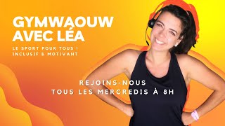 💪 Circuit 4 Exercices Faciles  GymWaouw 8H avec Léa [upl. by Anairol]