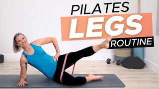 10 Minute Leg Workout  Pilates For Legs and Hips [upl. by Ferree]