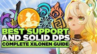 ULTIMATE Xilonen Guide For Support AND Main DPS Artifacts Weapons and MORE Genshin Impact 51 [upl. by Conlen]