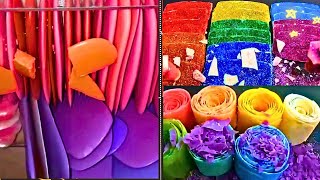 Colourful Soap Plates Breaking Sound 💝 MANY SOAP IN ONE VIDEO 😱💖  DRY SOAP CUTTING  NO TALKING 💖💝 [upl. by Neicul]