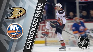 122117 Condensed Game Ducks  Islanders [upl. by Leihcim719]