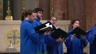 Thy Perfect Love Rutter  Choir of the Basilica of the National Shrine [upl. by Ennair]