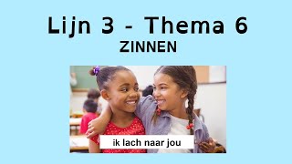 Lijn 3  Thema 6  zinnen [upl. by Dorita]