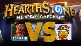 Hearthstone   Rosgrim VS Superbrioche  Deuxième Manche [upl. by Jehiel760]