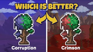 Is Corruption or Crimson better in Terraria [upl. by Ykcaj]