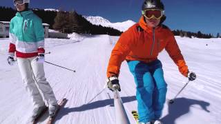 Skiing Swiss Alps 2015  Lenzerheide Arosa [upl. by Chellman667]