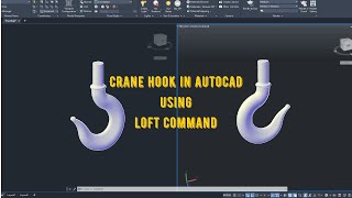 Autocad tutorials  Exercise 23 Crane hook in Autocad [upl. by Ynnhoj]