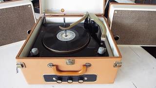 Philharmonic STEREO automatic record player playing 16 RPM record [upl. by Lynnette]