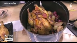 RECETTE  Poularde de Saint Sever aux fruits dAutomne [upl. by Rosenthal124]