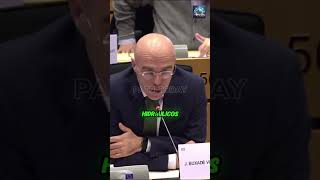 Jorge Buxadé de vox interpela a Teresa Ribera en el parlamento europeo noticias actualidad [upl. by Waldon722]