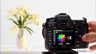 Nikon DSLR Tutorial  Using the white balance settings [upl. by Echo383]