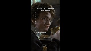 Top 10 funniest moments in Harry Potter HarryPotter Hogwarts [upl. by Benedic]