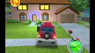 Simpsons Hit amp Run Walkthrough Level 4  Mission 2 and 3 Redneck Roundup amp Ketchup Logic [upl. by Calondra521]