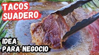 tacos de suadero para negocio [upl. by Aliuqaj]