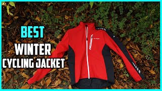 Top 5 Best Winter Cycling Jacket Review 2023  Thermal Softshell Cycling Jacket Windproof [upl. by Berkley]