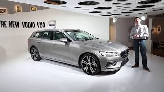 Volvo V60 2018  présentation du nouveau break Volvo [upl. by Madanhoj]