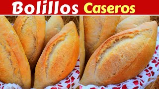 DELICIOSOS BOLILLOS CASEROS con TIPS para que te queden A LA PRIMERA Dulce Hogar Recetas [upl. by Htebaile]