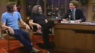 Garcia amp Weir on Letterman 4131982 New York NY LoloYodel [upl. by Asillam]