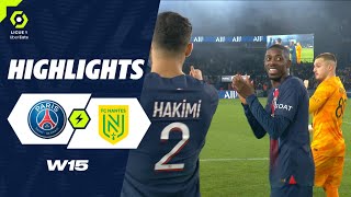 PARIS SAINTGERMAIN  FC NANTES 2  1  Highlights  PSG  FCN  20232024 [upl. by Shiroma]