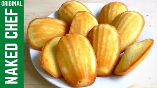 How to make MADELEINES  French lemon cakes recipe [upl. by Lac]