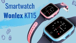 XKids Smartwatch Pentru Copii Wonlex KT15 cu Functie Telefon Apel video Localizare GPS [upl. by Black]